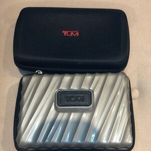 TUMI Black and Gray Travel Organizers